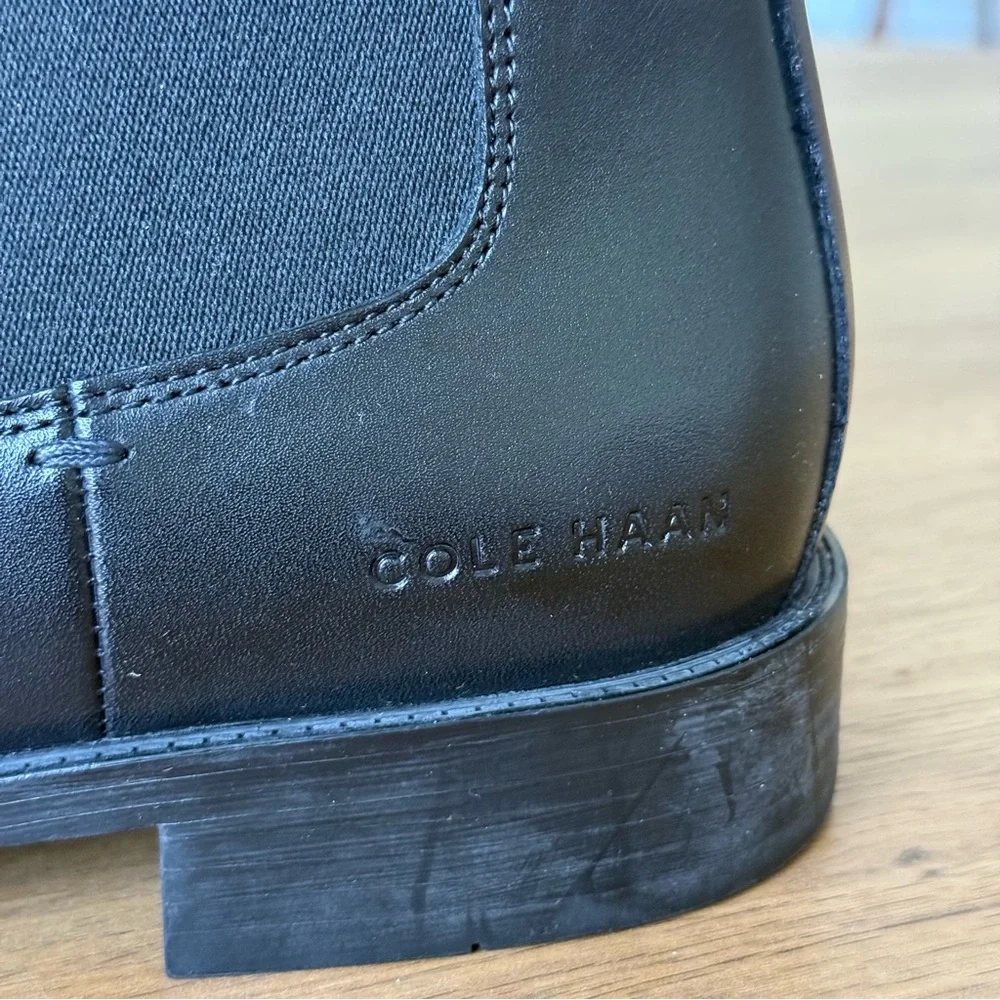 Cole Haan Men’s Hawthorne Chelsea Boot Black Size 10.5
